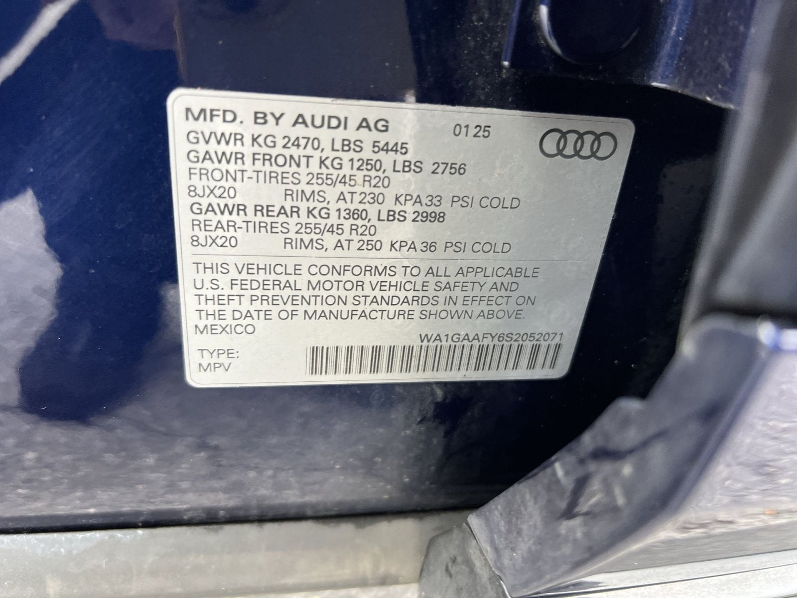2025 Audi Q5 45 S line Premium