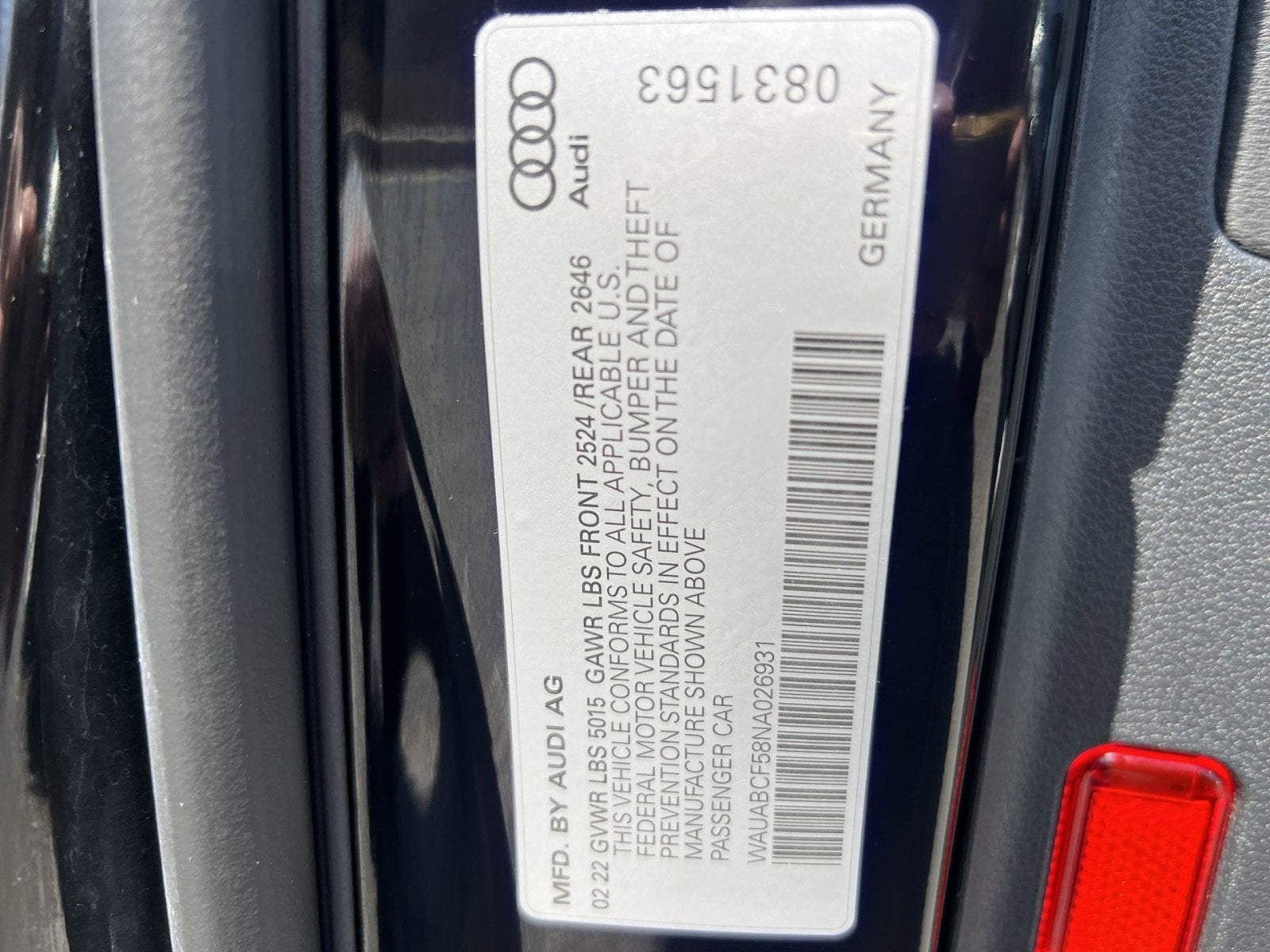 2022 Audi A5 Sportback Premium