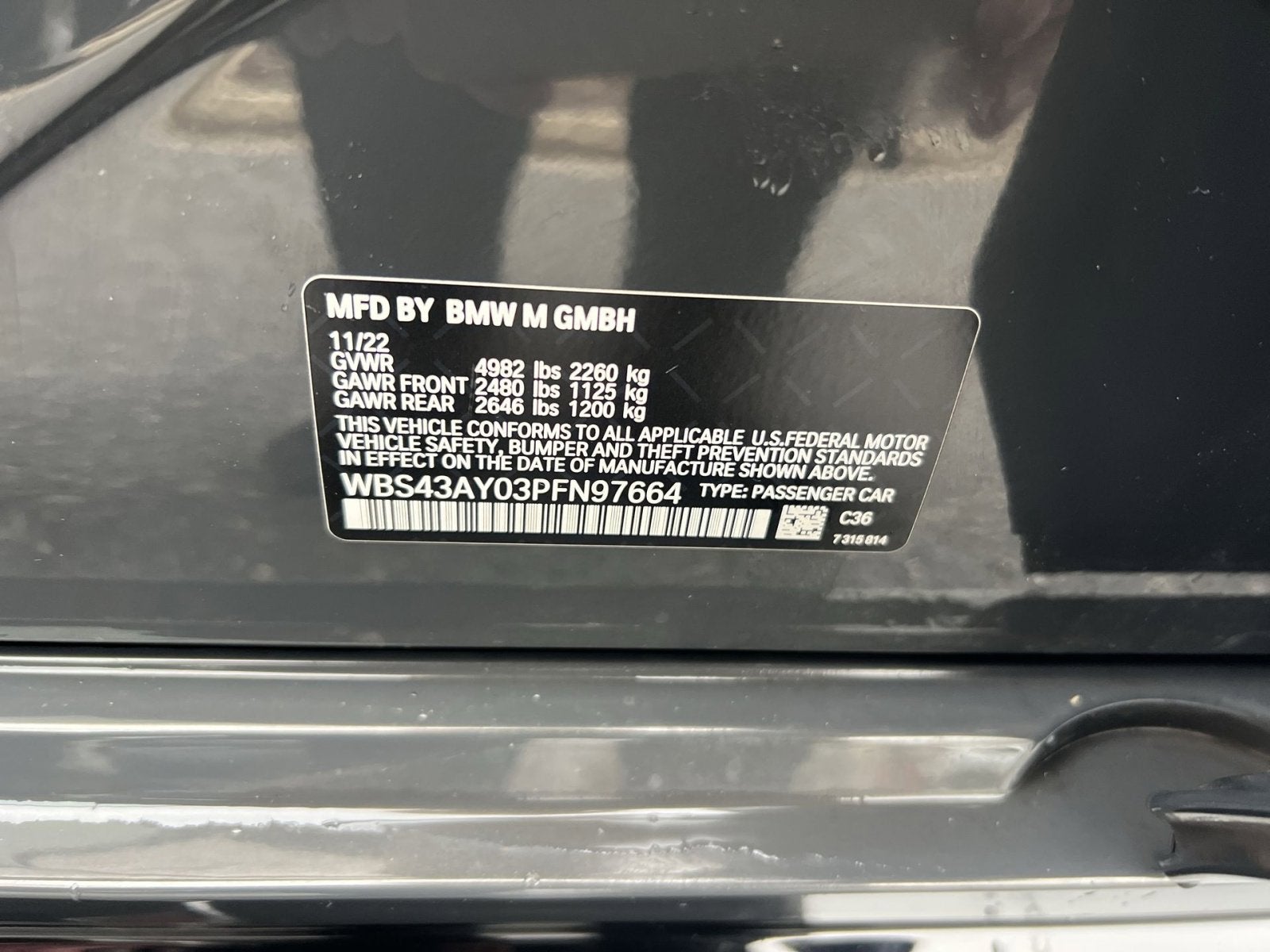 2023 BMW M3 Competition