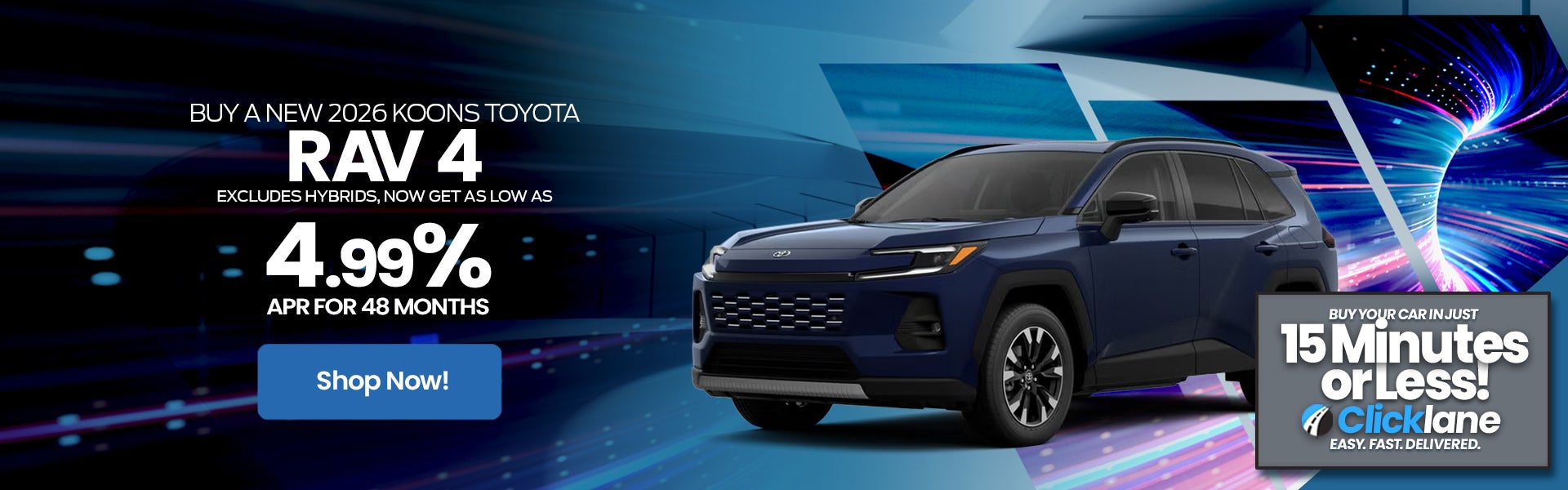 2026 Toyota Rav4 APR Offer