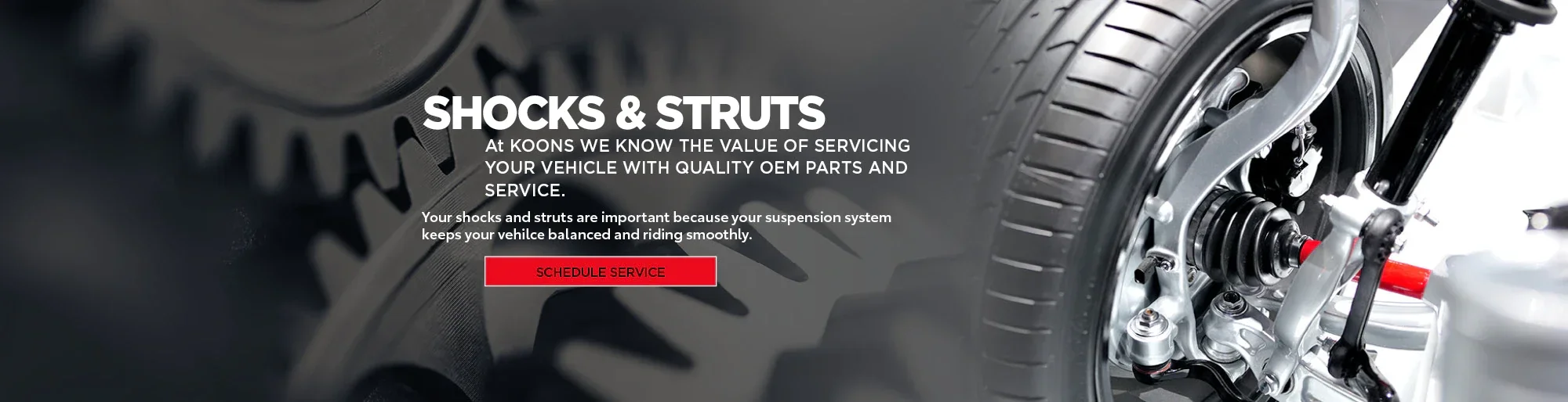 Shocks & Strut Service at Koons Toyota of Westminster in Westminster MD