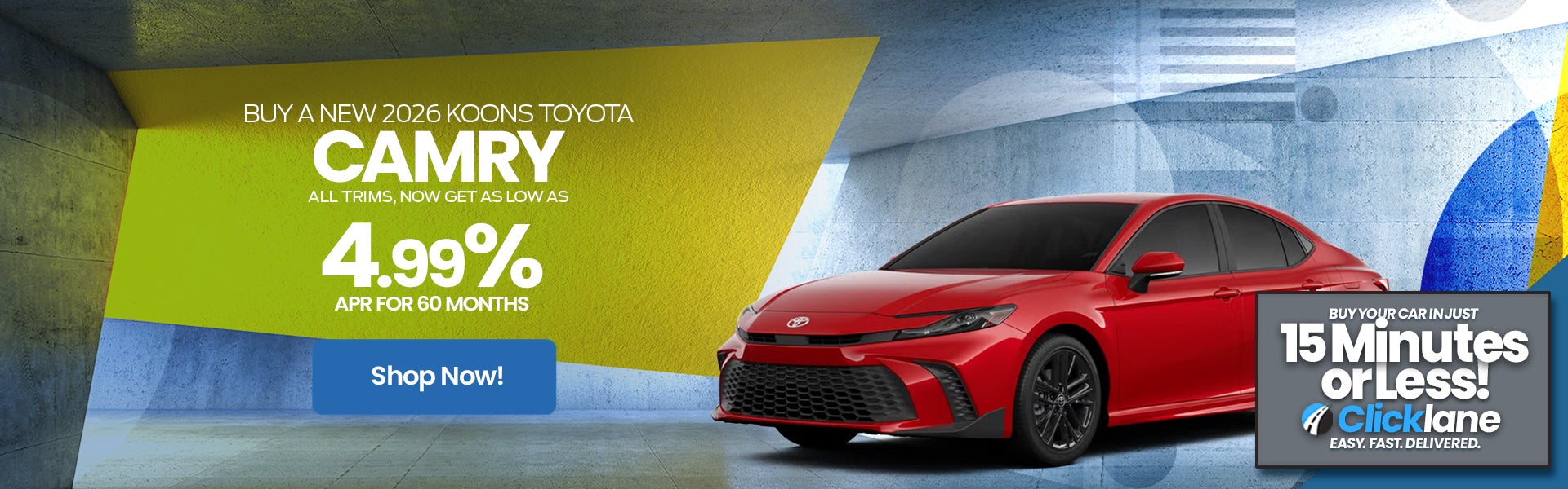 2026 Toyota Camry APR Offer