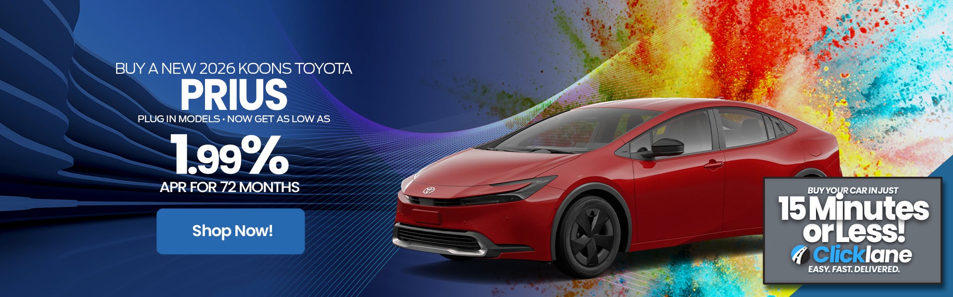 2026 Toyota Prius APR Offer